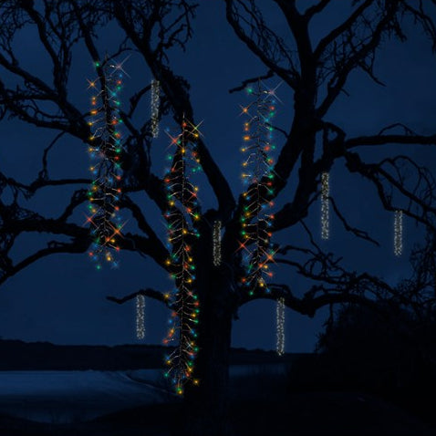 39 FT Cascade Extension Set Multicolor With 6 Strings Of 480 LED Lights
