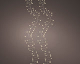 4 FT 100 Micro LED Warm White Compact Lights With Silver Wire Battery Operated