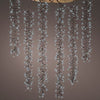 39 FT Cascade Starter Set Cool White With 6 Strings 480 LED Lights Transformer