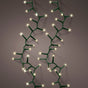 74 FT 1000 LED Warm White Compact Lights With Green Wire