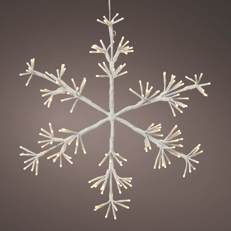 28" X 31" 294LED Copo de Nieve Blanco Cálido LED Intermitente