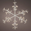 28" X 31" 294LED Copo de Nieve Blanco Cálido LED Intermitente