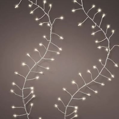 20 FT 480 Micro LED Warm White Compact Sparkle Lights