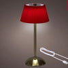 Lámpara LED Roja y Dorada de 20''