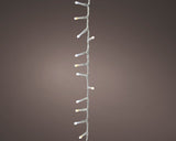 74 FT 1000 LED Warm White & Cool White Compact Lights With Transparent Wire