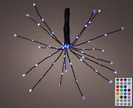 120 microluces Polestar LED danzantes que cambian de color