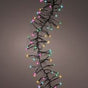 20 FT Cluster 768 LED Multi Black Wire 8 Function Twinkle