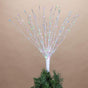 22" Starburst Tree Topper With 210 Color Changing Micro Lights