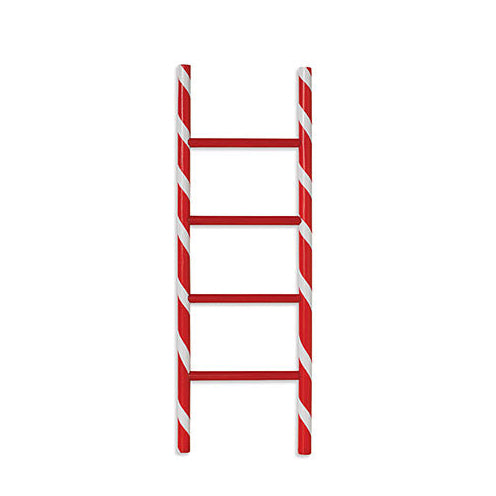 2 FT Wooden Candy Cane Ladder