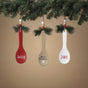 9" Holiday Spoons Assorted Set Of 3