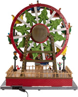 13" LED Animated Holiday Ferris Wheel with Music