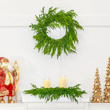 36" Norfolk Centerpiece Double Candle Space