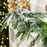4 FT Norfolk Flocked Garland