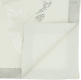 16" x 90" Silver Sequin Reindeer Runner