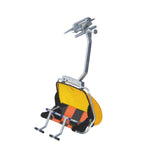 5" Black & Orange 4 Seater Lift Chair 1:32 Scale
