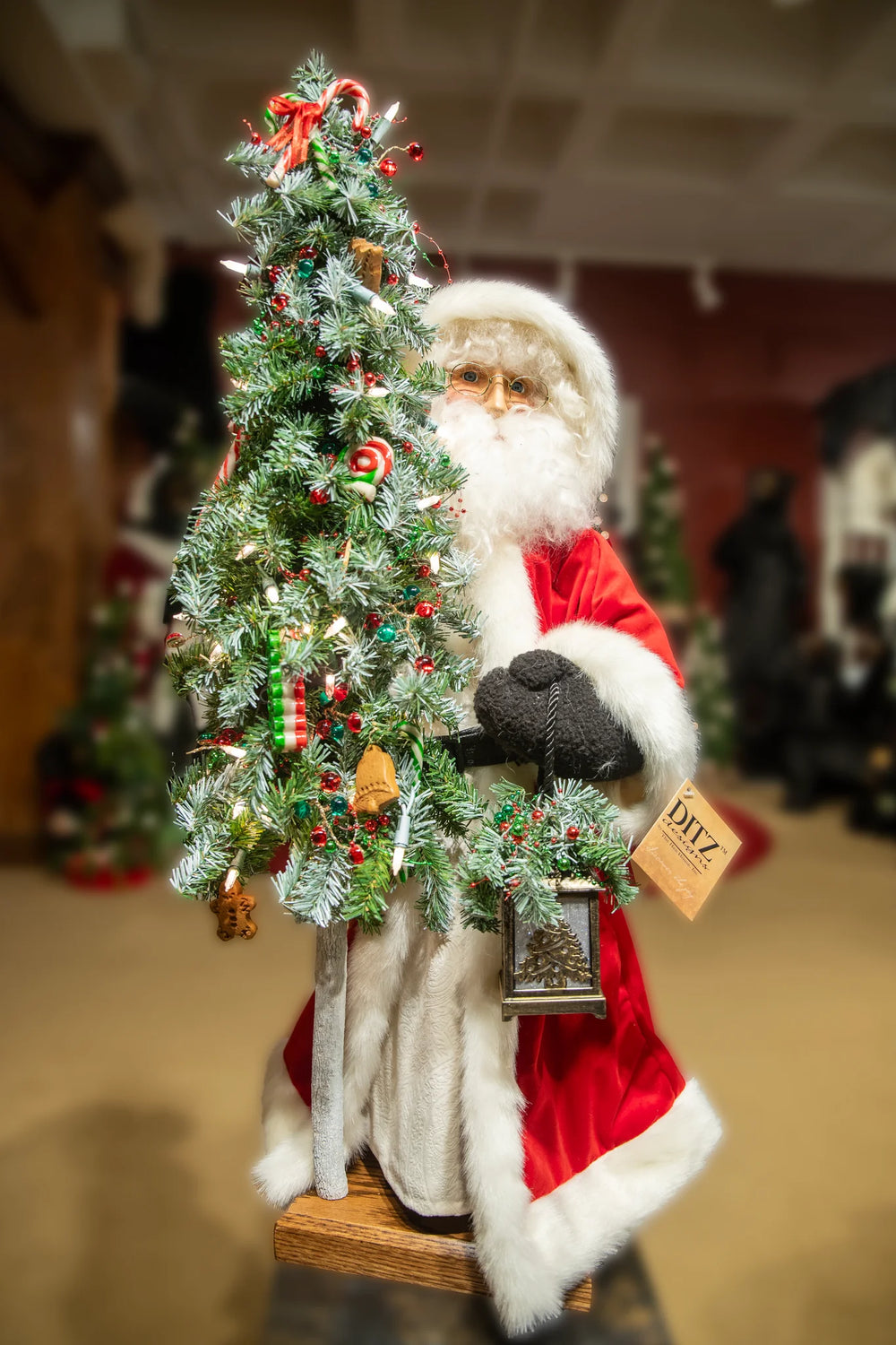 Decorative Santa Claus Figures & Figurines - The Christmas