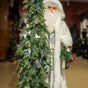 4.75 FT Sterling Silver Santa With Tree