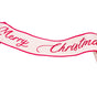 4" X 3 FT Burlap "Merry Christmas" Banner