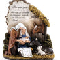 16" Holy Family With Animals