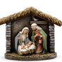 9" Nativity In Creche