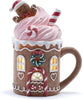8" LED Gingerbread Mug Battery Operated