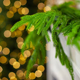 9 FT Norfolk Garland Unlit