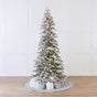 Snow Pine Slim Tree Pre-Lit Clear Lights