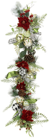 Mark Roberts 60" Classic Check Garland