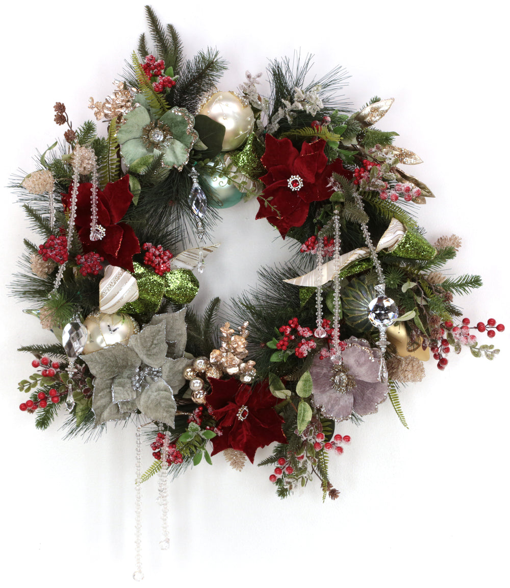 Mark Roberts 32" Wintermint Wreath