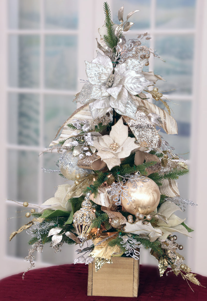 Árbol "Creamy Dreamy" de 36 pulgadas de Mark Roberts