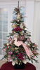 Mark Roberts Árbol de pavo real rosa de 55"