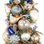 Mark Roberts 30" Silver Bowl Glass Ornament Topiary