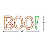 36" BOO! Halloween LED Sign