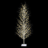 6 FT 294 LED Warm White Birch Tree 5mm Micro Twinkling Effect
