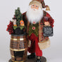 Karen Didion Originals 18" Lighted Merlot Cork Collector Santa