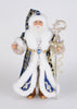 Karen Didion Originals 21" Lighted Sapphire Royale Santa