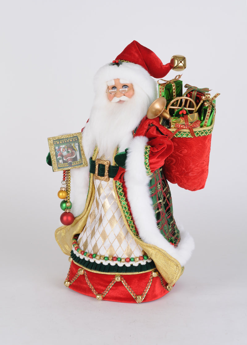 Karen Didion Originals 20" Yuletide Storyteller Santa