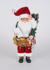 Karen Didion Originals 18" Lighted " Honey Do" List Santa