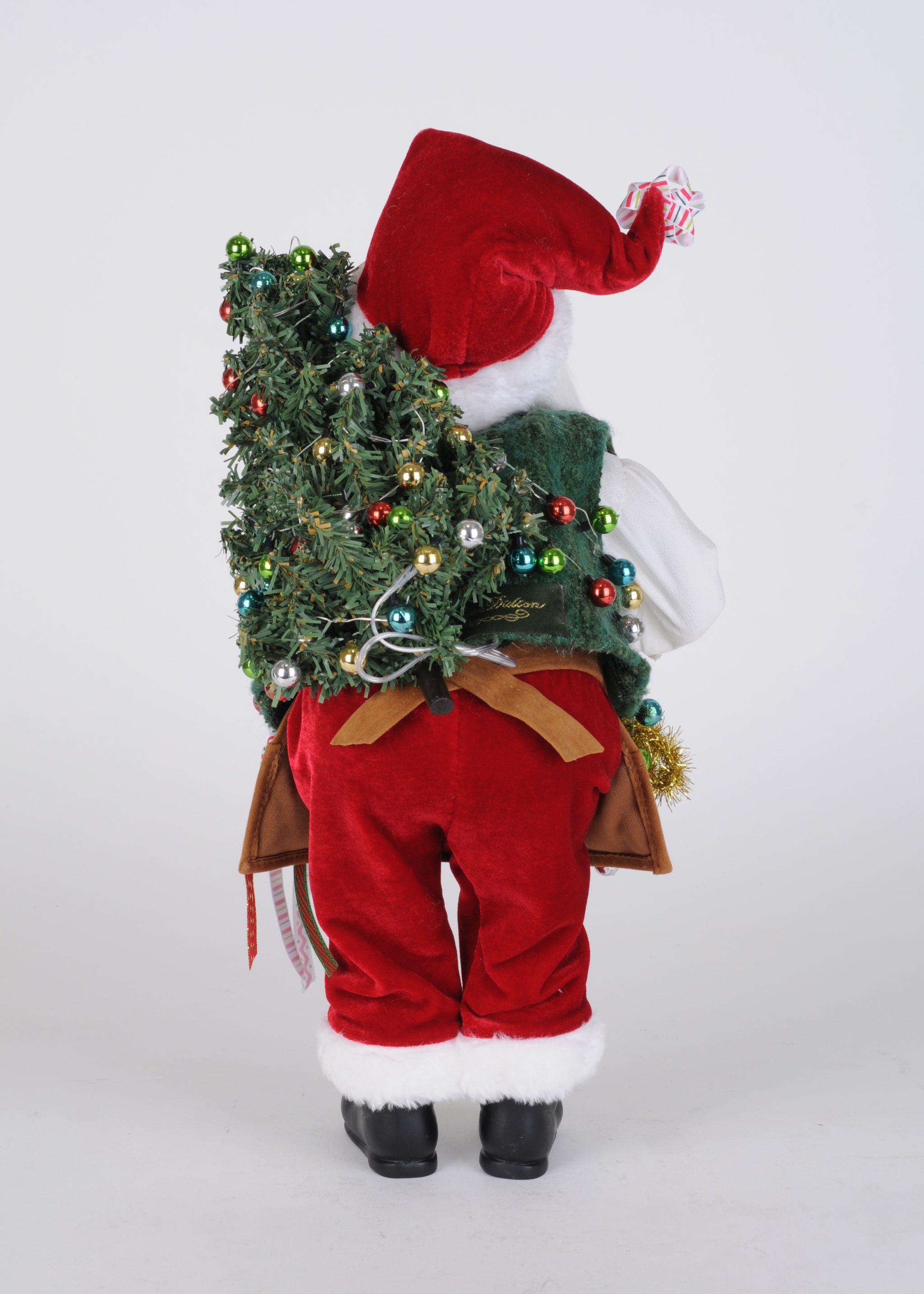 Karen Didion Originals 18" Lighted " Honey Do" List Santa