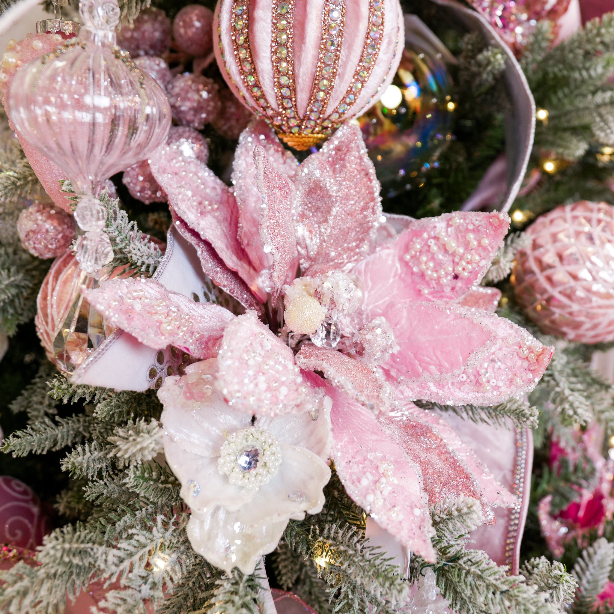 Pretty In Pink Tree Decor