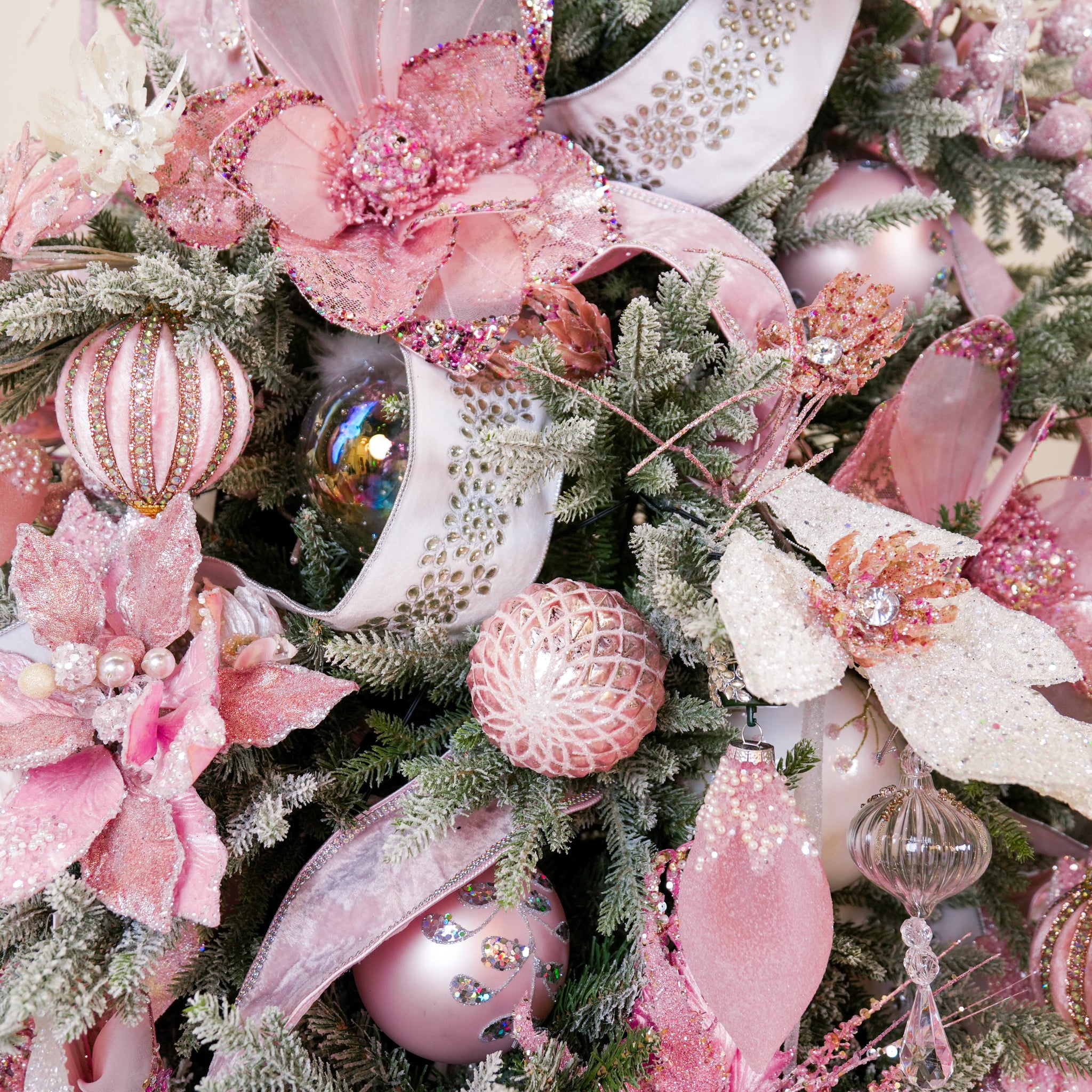 Pretty In Pink Tree Decor