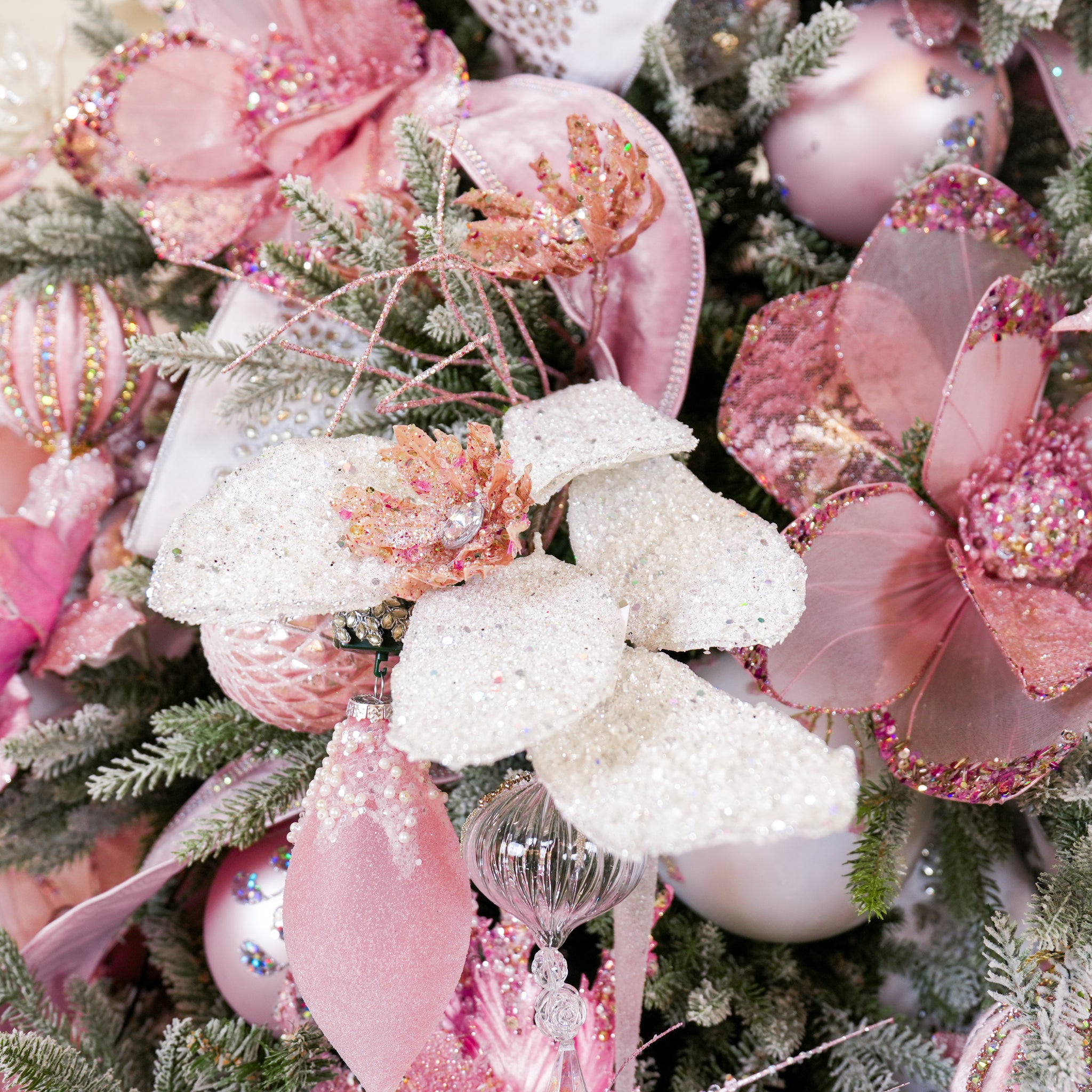 Pretty In Pink Tree Decor