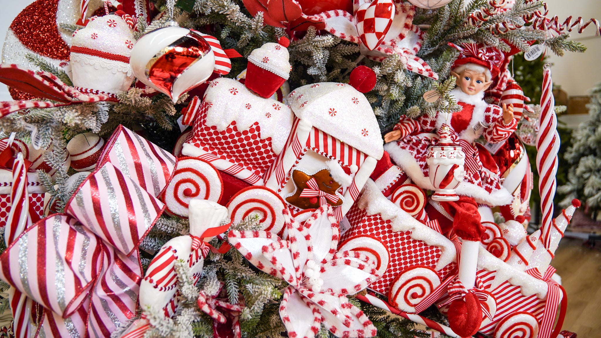 Peppermint Candy Tree Decor