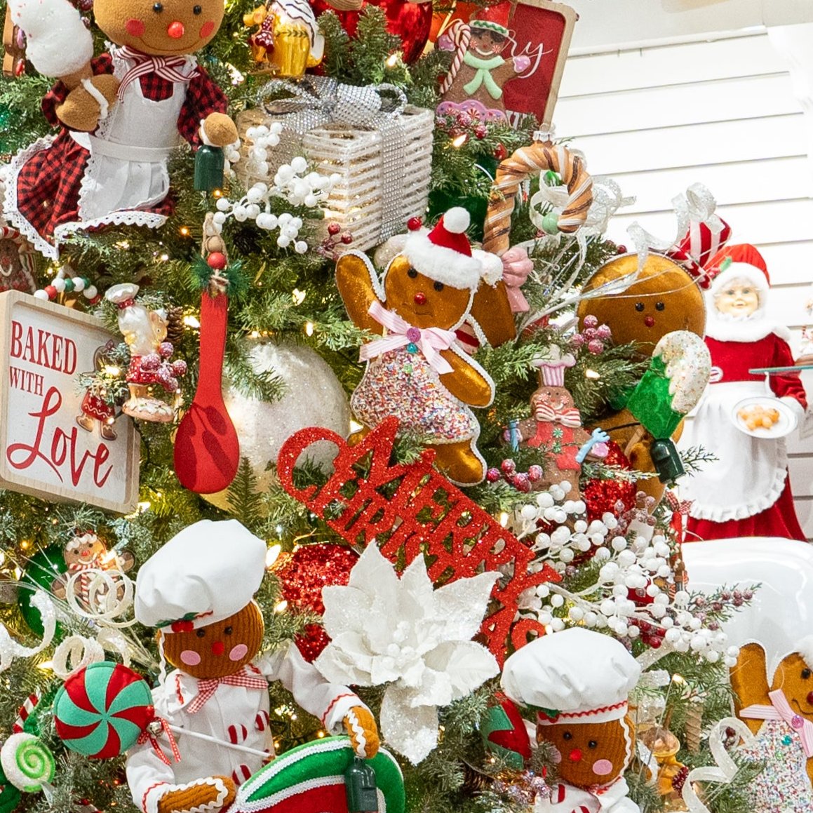 Juego de 2 púas de niña de jengibre de 19"