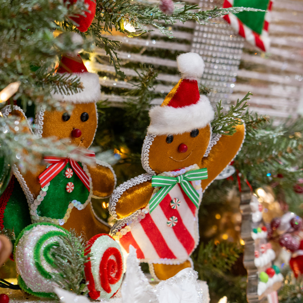 15" Gingerbread Girl & Boy