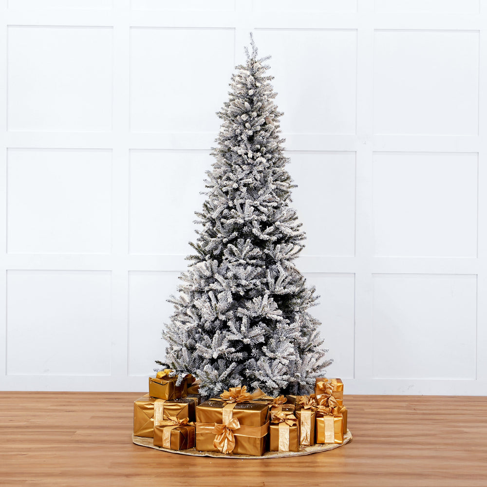 Duke Flocked Tree Unlit