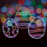 30" Easter Swirl Egg