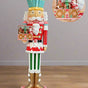 7 FT Candy Nutcracker with Animated Basket