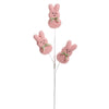 24" Pink Easter Bunny Spray Set Of 6