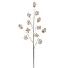 Set de 4 broches en spray de perlas de 29"